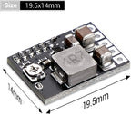 DROK DC Buck Converter, 6pcs Mini Voltage Regulator DC 4.5-20V 12V 9V Step Down to 5V Reducer Board 3A 10W Fixed Adjustable Volt Output Step-Down Transformer Power Supply Stabilizer Module