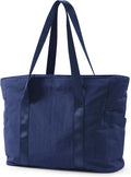 BAGSMART Tote Bag for Women, Tote Bag with Zipper Work Tote with Compartments Nurse Shoulder Hanbag for Travel, Gym