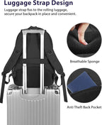 MATEIN 17 Inch Work Laptop Backpack, Large College Computer Bookbag with TSA Laptop Compartment, Water Resistant Business Travel Backpack with Anti Theft Pocket, Graduation Gifts for Men Women