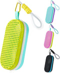 Swim Goggle Case For Swimming Goggles, Swimmer Gifts for Kids Teens Adults, Silicone Cases with Drain Hole
