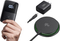 INIU Smallest 22.5W 10000mAh Power Bank and 15W Qi2 Certified MagSafe Compatible Charger Pad