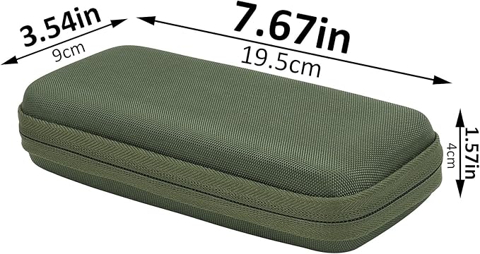 khanka Hard Travel Case Replacement for Anker 325/535 Power Bank PowerCore 20K Portable Charger 20000mAh, Case Only (Green)