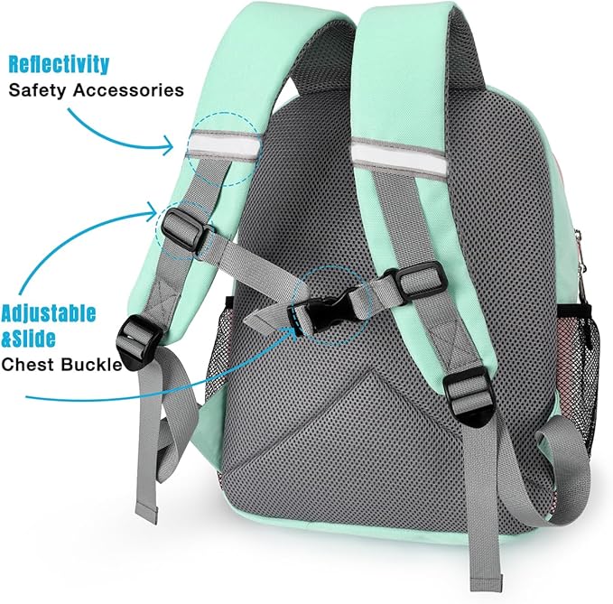 STEAMEDBUN Toddler Backpack for Girls 2-4,Kindergarten Backpack for Girls,Preschool Backpack,Mini