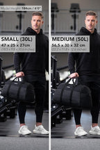 Fitgriff® Gym Bag V2 for Men and Women with Shoe & Wet Compartment - Duffle Bag for Travel, Sports, Fitness and Workout