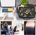 Laptop Shoulder Bag for Women Men, Waterproof Computer Case Messenger Bag Briefcase for Business Office Travel