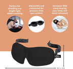 Bucky 40 Blinks No Pressure Printed Eye Mask for Travel & Sleep, Tie-Dye, One Size