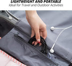 Portable Travel Clothesline Retractable Clothesline with Hooks and Suction Cups Camping Essentials for Indoor and Outdoor Use