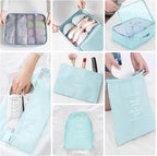 Packing Cubes for Travel - 10 Set Luggage Organizer Bags for Family, Mesh Breathable Travel Packing Cubes for Suitcases Durable Essentials Bags Set