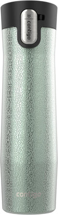 Contigo AUTOSEAL West Loop Vacuum-Insulated Stainless Steel Travel Mug with Easy-Clean Lid 24 oz Crystal Agave