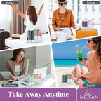 ME.FAN 18 Pack Travel Bottles for Toiletries, TSA Approved Travel Size Containers Set, Silicone Squeezable Portable Split Bottle, Travel Accessories for Conditioner, Shampoo, Lotion - Morandi