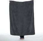 CARSTENS, INC. Travel Blanket, Premium Compact 2-in-1 Airplane Blanket/Pillow, Perfect Grey