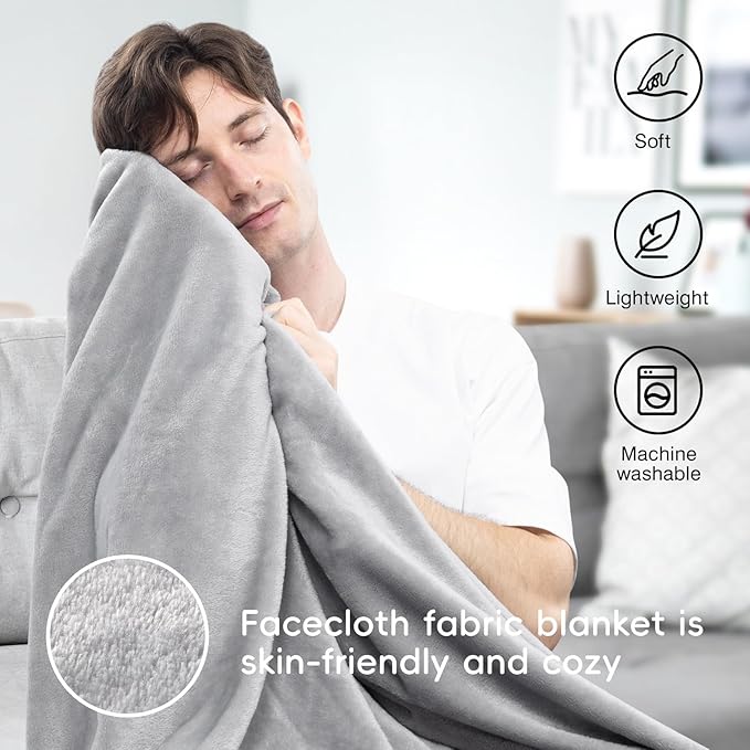 urnexttour Neck Pillow and Blanket Set for Travel Memory Foam Design Models Pillows with Eye Mask and 50% More Storage Bag Traveling Essentials Plane Car Flight Rest Sleeping Use Adult, Light Gray