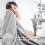 urnexttour Neck Pillow and Blanket Set for Travel Memory Foam Design Models Pillows with Eye Mask and 50% More Storage Bag Traveling Essentials Plane Car Flight Rest Sleeping Use Adult, Light Gray