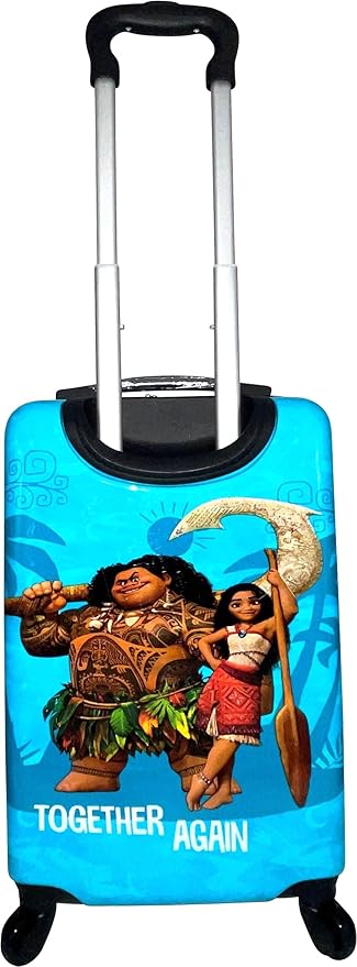 Fast Forward Kid's Moana Hard-Side 20" Carry-on Spinner Luggage