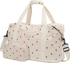 Expandable Travel Duffle Bags Weekender Overnight Bags for Women Men Hospital Bag for Women Labor Delivery with Toiletry Bag Waterproof