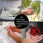 BORSALI Paper Soap Sheets for Traveling - Portable Paper Hand Soap for Hiking, Camping, Public Restrooms | Dissolvable Travel & Backpacking Gear (50 sheets & Case)