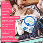 Beyond Laundry Detergent Strips [12 packs of 32 strips] - Fresh Linen - Eco-friendly, Hypoallergenic. Travel friendly. Dissolvable Strips