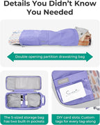 BAGSMART 6 Set /4 Set/2 Set Compression Packing Cubes for Travel, Lightweight Luggage Organizer Bags, Durable Space Saver Bags Travel Essentials