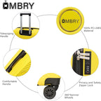 Luggage Set 3 Pieces -Suitcase Set - Luggage with Wheels - Check-in Luggage - PC + ABS Durable Suitcase Rotating Silent Wheels 3-Piece 20/24/28 yellow (yellow)