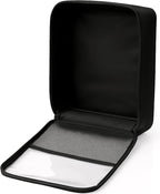 Travel Shoe Bag with Mesh Pocket – Shoe Packing Bags for Travel Women, Moms & Nurses – Water-Resistant Shoe Organizer with Clear Lid for Luggage or Gym