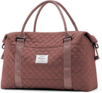 HYC00 Travel Duffel Bag,Carry-on Overnight Weekender Bags for Women,Sports Tote Gym Bag with Wet Pocket