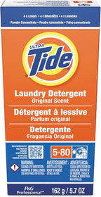 Tide 4 Load Concentrate Laundry Detergent Powder, 5.7 Ounce - 14 per case.