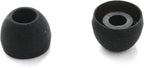 4 Pairs Replacement Eartips Earbuds Eargels Earpads for Powerbeats 2 Wireless Beats by dr dre (Black)