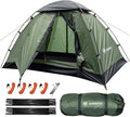 Backpacking Tent for Camping 1-5 Person Hiking Ultralight Tent for Waterproof Windproof Outdoor Two Doors Tents Easy Quick Setup Lightweight Instant Tents