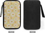 Daisies Travel Cord Organizer Case Tech Pouch Electronic Accessories Carry Case Storage Bag Travel Bag Cable Organizer for Charger Earphone Phone Cord Cable