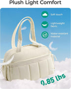 BAGSMART Gym Bag for Women, Duffle Bag for Travel with Wet Pocket, Lightweight Carry on Weekender Duffel, Water Resistant