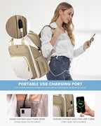 LOVEVOOK Laptop Backpack for Women with Laptop Compartment,Fits 17" Laptop