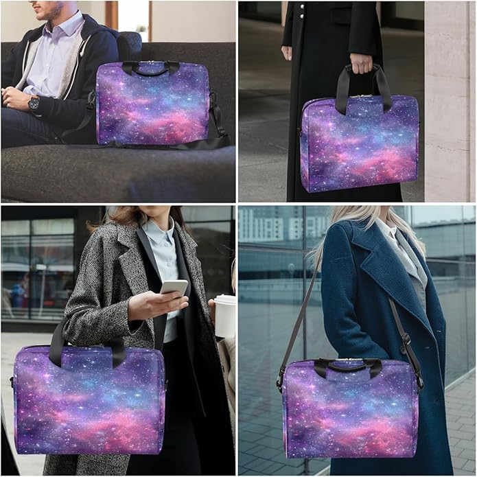 Cute Laptop Shoulder Bag for Women Men, Computer Laptop Bag Laptop Sleeve Case Laptop Satchel Briefcase Carrying Bag QA-1