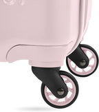 SwissGear 7366 Signature Hardside Expandable Luggage with Spinner Wheels, TSA Lock, Cup-Holder, Pink, Carry-On 19-Inch