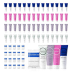Toiletries Individually Wrapped Set Bulk, Travel Size 1 Fl oz Mini Body Wash Body Lotion Shampoo Conditioner 0.88 oz Bars Soap Toiletry Kit Guest Amenities for Hotel/Shelter/Homeless (Pack of 25)