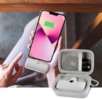 Portable Charger Power Bank Case for Swyop/for Feob/for Charmast/for JEJILL/for LanLuk/for VEGER/for iWALK/for Taegila/for Kuulaa and More Small Charging Battery Pack - Bag Only (White)