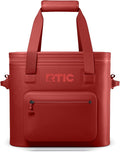 RTIC Ultra-Tough Soft Cooler Pro, Insulated, Waterproof, Leak Proof, Portable Floating Bag for Beverage, Drink, Lunch, Outdoor, Beach, Car, Camping, Picnic, Fishing, Boat