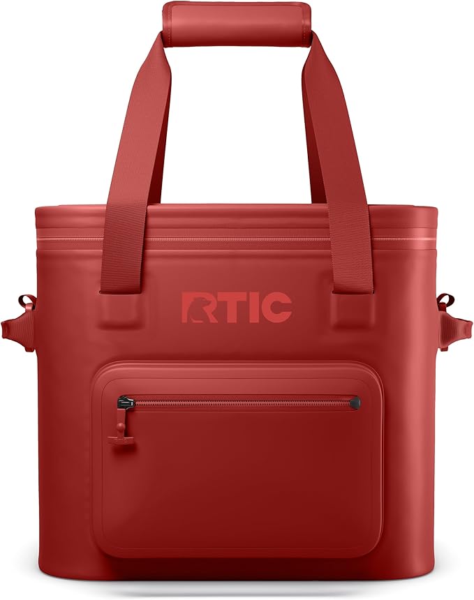 RTIC Ultra-Tough Soft Cooler Pro, Insulated, Waterproof, Leak Proof, Portable Floating Bag for Beverage, Drink, Lunch, Outdoor, Beach, Car, Camping, Picnic, Fishing, Boat