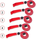 Amzonly Emergency Whistle, 120db Safety Whistle Survival Shrill Loud for Camping Hiking Hunting Boating Fishing Life Vest Jacket Rescue Signaling Kids Lifeguard 5 Pack