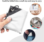 IKAYAS 6 Pcs Drawstring Bags Bulk White Drawstring Backpack, String Backpack Cinch Sack Sport Gym Backpack Bags for Yoga Traviling Outdoor Sports