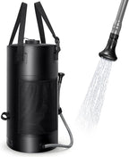 SPACEREST 5 Gal/3 Gal Solar Shower Bag, Solar Heating Camping Shower Bag, On-Off Switchable Shower Head, Portable Shower with Thick Tarpaulin for Camping, Surfing, Outdoor Traveling, No Tear & Leak
