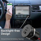 Acegoo 78W 12V USB Outlet, Dual 30W PD3.0 Type-C & 18W QC3.0 Aluminum Car Charger Socket, Multi Port Fast Charging Replacement Socket Accessories for RV Camper Trailer Truck Boat (1 Pcs)