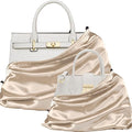 P Pothuiny 2 Pcs Satin Dust Bags for Handbags