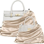 P Pothuiny 2 Pcs Satin Dust Bags for Handbags
