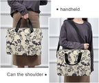 Goth Bat Flower Laptop Case 15.6 inch Computer Bag Waterproof Laptop Briefcase Laptop Bag for Women & Men
