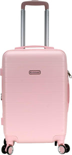 Rockland Palm Beach Hardside 20" ABS Carry On, Pink