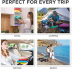 Medium Packing Cubes for Travel - 5pc Packing Cubes for Suitcases - Lightweight Luggage Organizer Bags (Non-Compression)
