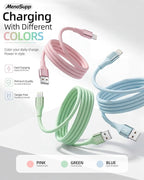 iPhone Charger 3Pack 10 FT Apple MFi Certified Lightning Cable Fast Charging iPhone Charger Cord Compatible with iPhone 14 13 12 11 Pro Max XR XS X 8 7 6 Plus SE iPad and More