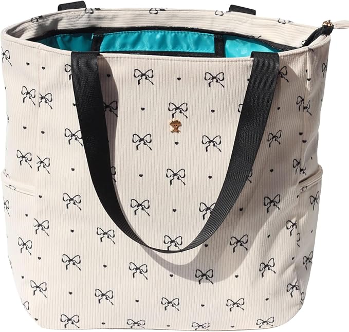 Original Floral Water Resistant Large Tote Bag Shoulder Bag for Gym Beach Travel Daily Bags Upgraded