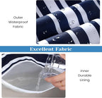 Trifabricy Beach Bags for Women Waterproof Sandproof Women Tote Bag, Large Beach Bag with Zipper for Gym Travel Vocation