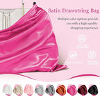 P Pothuiny 2 Pcs Satin Dust Bags for Handbags